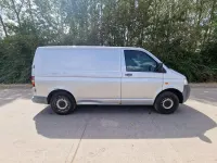 Used VW T5 101 HP (74 kW) 2007 Silver Van