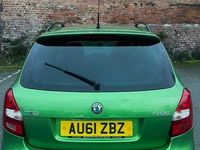 Used Skoda Fabia vRS 180 HP (132 kW) 2011 Green Hatchback