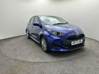 Used Toyota Yaris 2023 Blue Hatchback