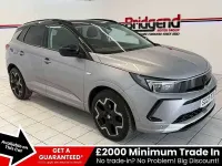 Used Vauxhall Grandland X Ultimate 130 HP (95 kW) 2023 Grey SUV