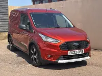 Used Ford Transit Active 120 HP (88 kW) 2022 Orange Van