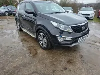 Used Kia Sportage 115 HP (84 kW) 2014 Black SUV