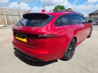 Used Jaguar XF R-Sport 2019 Red Estate