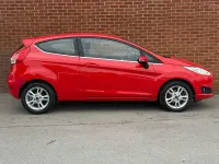Used Ford Fiesta Zetec 2017 Red Hatchback