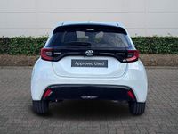 Used Toyota Yaris Hybrid 2023 White Hatchback