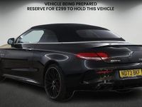 Used Mercedes C63 AMG Premium Plus 2023 Obsidian black Cabriolet