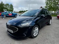 Begagnad Ford Fiesta Titanium 2022 Svart Halvkombi