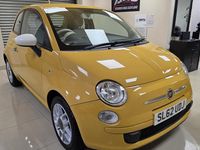 Used Fiat 500 2012 Yellow Hatchback