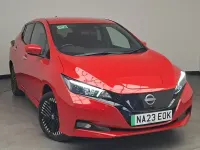 Used Nissan Leaf N-Connecta 159 kW (217 HP) 2023 Red Hatchback