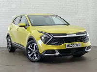 Used Kia Sportage 148 HP (108 kW) 2023 Yellow SUV