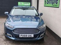 Used Ford Mondeo Zetec 150 HP (110 kW) 2018 Blue Hatchback