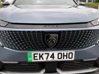 Used Peugeot e-5008 GT 152 kW (207 HP) 2024 Blue SUV