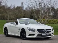 Used Mercedes SL350 2013 White Cabriolet