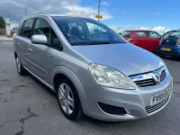 Used Vauxhall Zafira Active 2009 Silver MPV