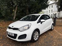 Used Kia Rio 2014 White Hatchback