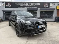 Używany Audi Q7 S-Line 245 KM (180 kW) 2014 Czarny SUV