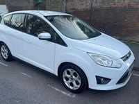 Used Ford C-MAX Zetec 105 HP (77 kW) 2013 White MPV