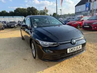 Used VW Golf VIII Life 130 HP (95 kW) 2021 Black Hatchback