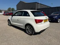 Begagnad Audi A1 Sport 2011 Vit Halvkombi