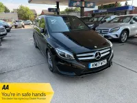 Used Mercedes B200 AMG Line Premium 134 HP (98 kW) 2017 Black Hatchback