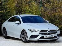 Used Mercedes CLA200 AMG line 163 HP (119 kW) 2020 White Sedan