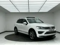 Used VW Touareg R-line 2015 White SUV