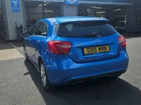 Used Mercedes A180 SE 122 HP (89 kW) 2015 Blue Hatchback