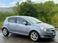Used Vauxhall Corsa 85 HP (62 kW) 2010 Silver Hatchback