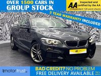 Used BMW 218 M Sport 136 HP (100 kW) 2018 Black Cabriolet