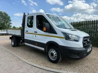 Used Ford Transit 130 HP (95 kW) 2021 White Cabriolet