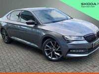 Used Skoda Superb SportlinePlus 110 HP (80 kW) 2024 Graphite grey metallic Hatchback