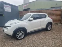 Used Nissan Juke Acenta 110 HP (80 kW) 2013 White SUV