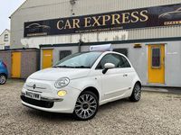 Used Fiat 500C Lounge 2012 White Cabriolet