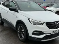 Used Vauxhall Grandland X SRi 130 HP (95 kW) 2020 White SUV