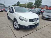 Used Nissan Qashqai +2 Acenta 117 HP (86 kW) 2011 White SUV