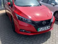 Usado Nissan Leaf N-Connecta 110 kW (150 HP) 2022 Vermelho Citadino