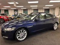 Used Jaguar XF Portfolio 180 HP (132 kW) 2015 Blue Sedan