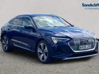 Used Audi e-tron S-Line 230 kW (313 HP) 2023 Blue SUV