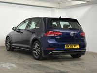Used VW Golf VII SE 130 HP (95 kW) 2018 Blue Hatchback