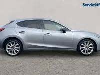 Usado Mazda 3 Inclusive 165 CV (121 kW) 2014 Plateado Utilitario
