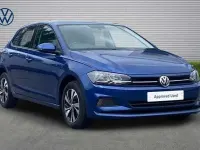 Used VW Polo SE 95 HP (69 kW) 2020 Blue Hatchback