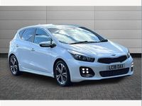 Used Kia Ceed GT-Line 134 HP (98 kW) 2018 White Hatchback