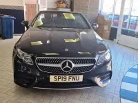 Begagnad Mercedes E220 AMG line 194 HK (142 kW) 2019 Svart Cab