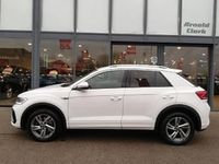 Used VW T-Roc R-line 190 HP (139 kW) 2022 White SUV