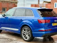 Used Audi Q7 S-Line 2017 Blue SUV