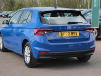 Begagnad Skoda Fabia Comfort 108 HK (79 kW) 2022 Blå Halvkombi