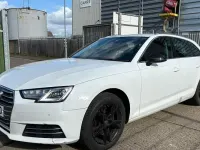 Begagnad Audi A4 Sport 150 HK (110 kW) 2017 Vit Kombi