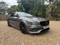 Used Mercedes CLA220 AMG line 177 HP (130 kW) 2017 Grey Coupe