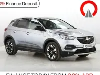 Used Vauxhall Grandland X Sport 130 HP (95 kW) 2019 Grey SUV