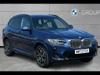 Used BMW X3 M Sport 282 HP (207 kW) 2022 Blue SUV